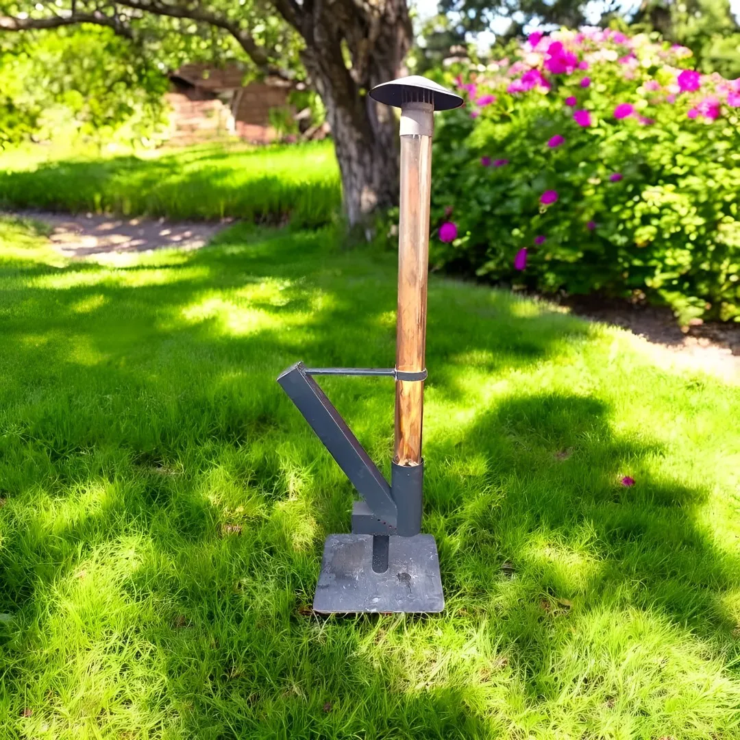 1754365044-1-Outdoor-Patio-Heater-with-Wood-Pellets.webp Kurt – Terrassvärmare med Träpelleter - Image 1