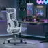 Premium ergonomisk kontorsstol med fotstöd - Image 5